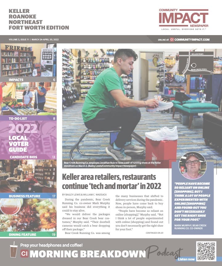 Keller - Roanoke - Northeast Fort Worth cover — March 2022