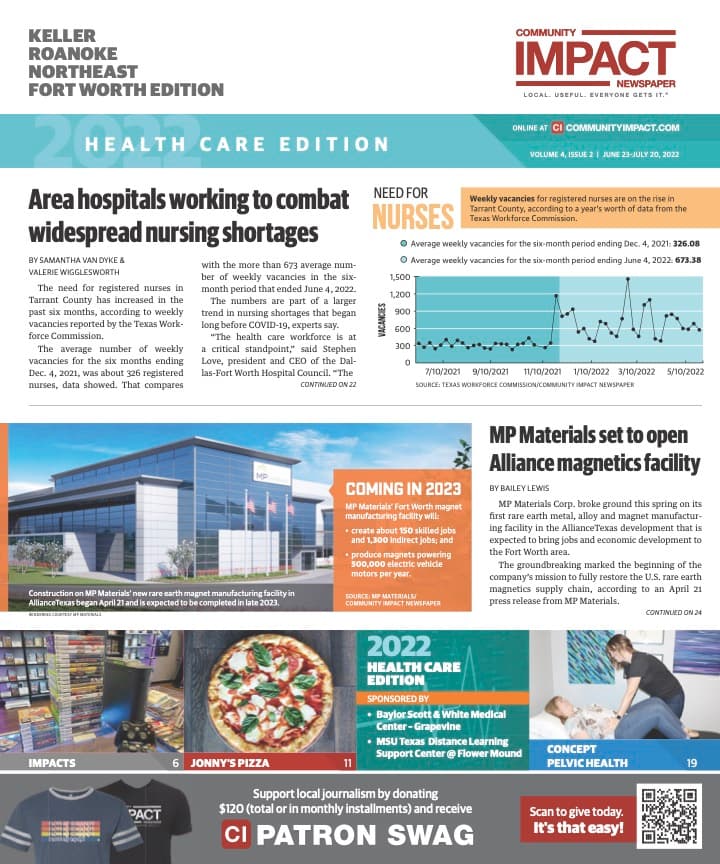 Keller - Roanoke - Northeast Fort Worth cover — June 2022
