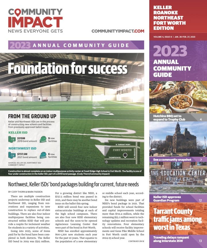 Keller - Roanoke - Northeast Fort Worth cover — January 2023
