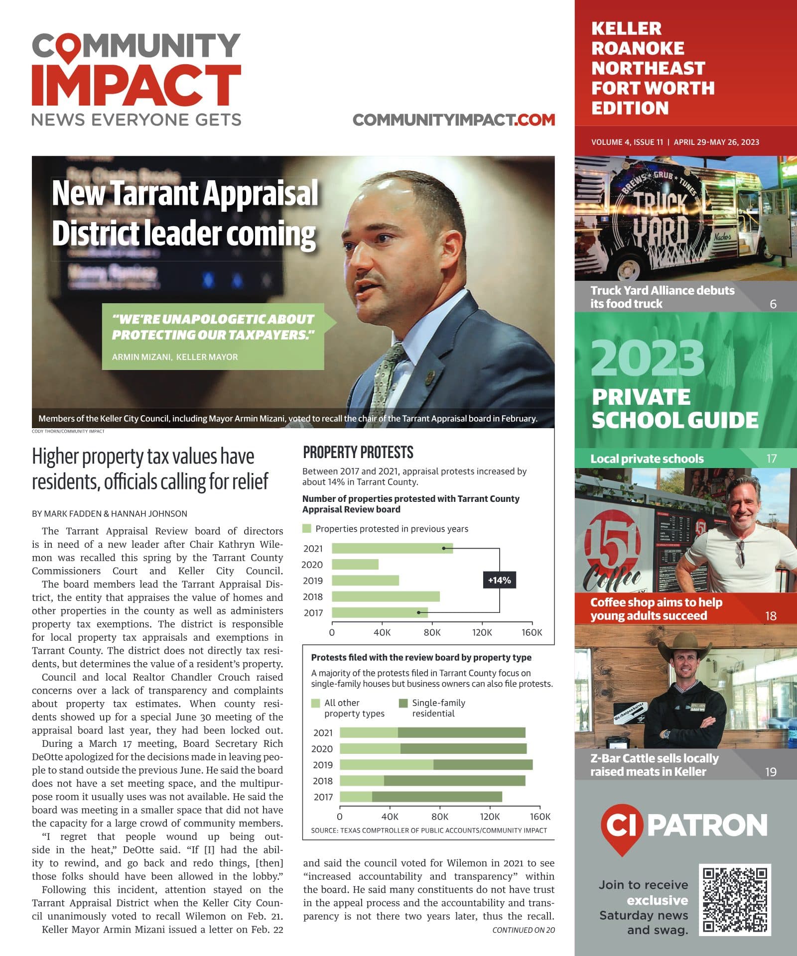 Keller - Roanoke - Northeast Fort Worth cover — April 2023