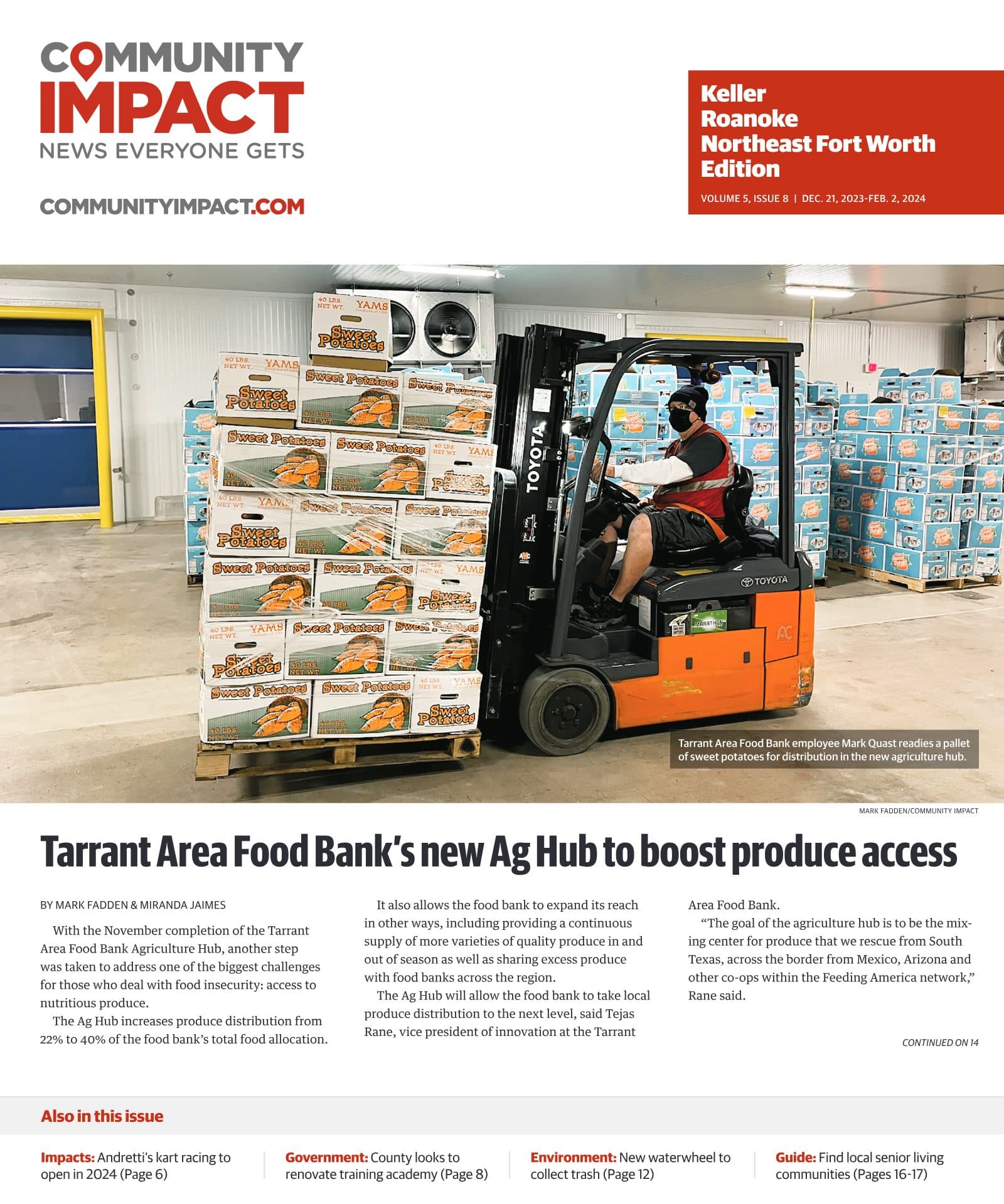 Keller - Roanoke - Northeast Fort Worth cover — December 2023