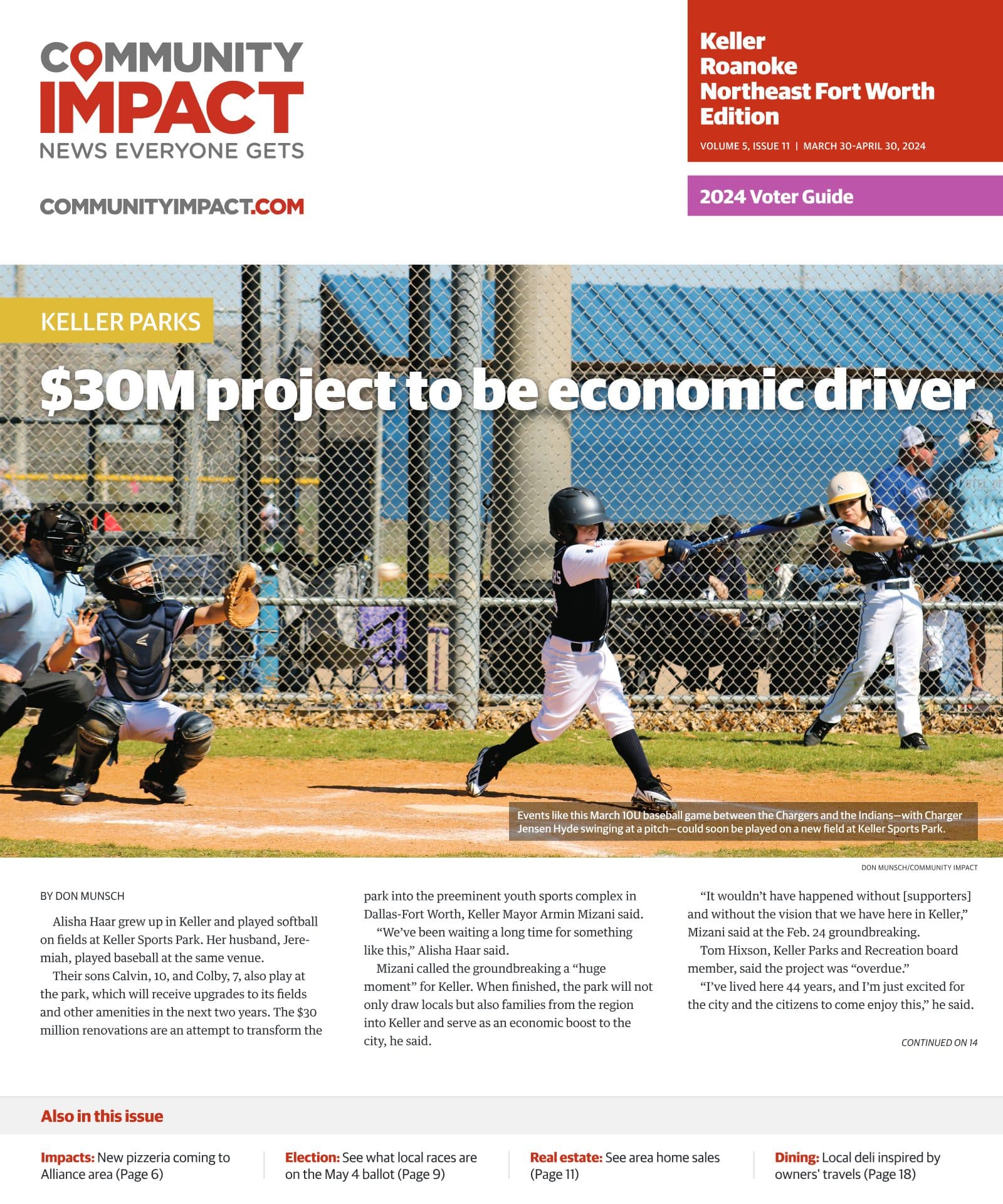 Keller - Roanoke - Northeast Fort Worth cover — March 2024