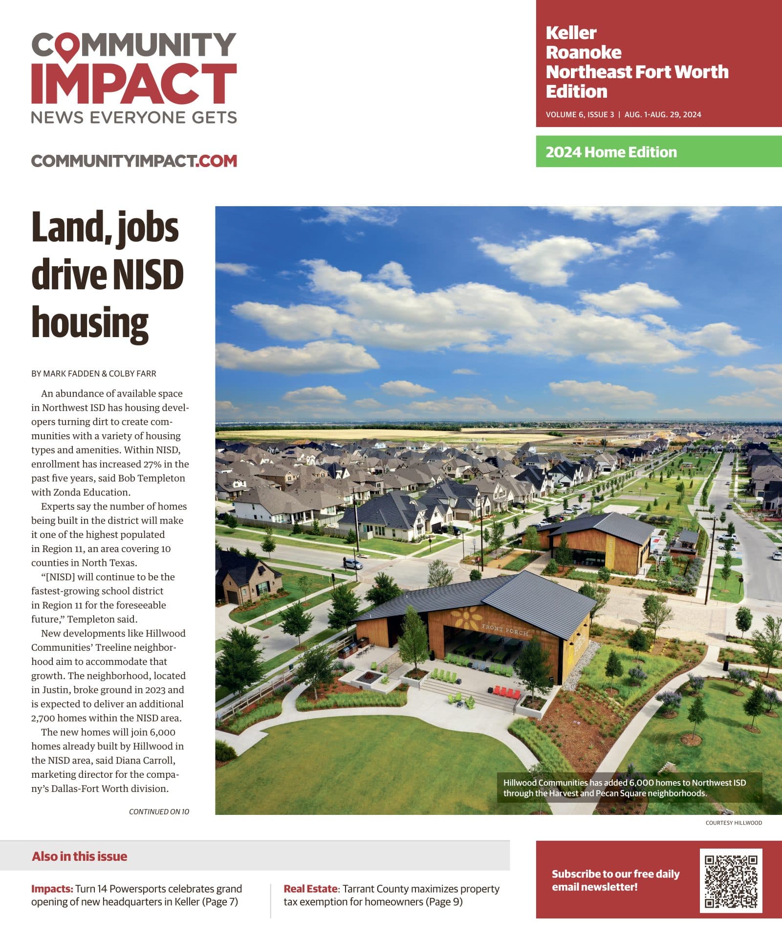 Keller - Roanoke - Northeast Fort Worth cover — July 2024
