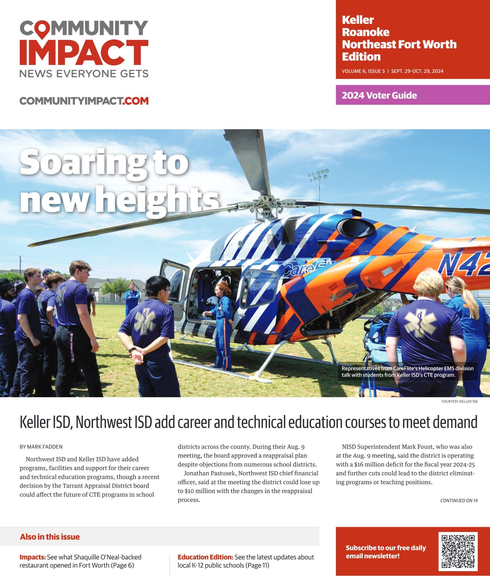 Keller - Roanoke - Northeast Fort Worth cover — September 2024