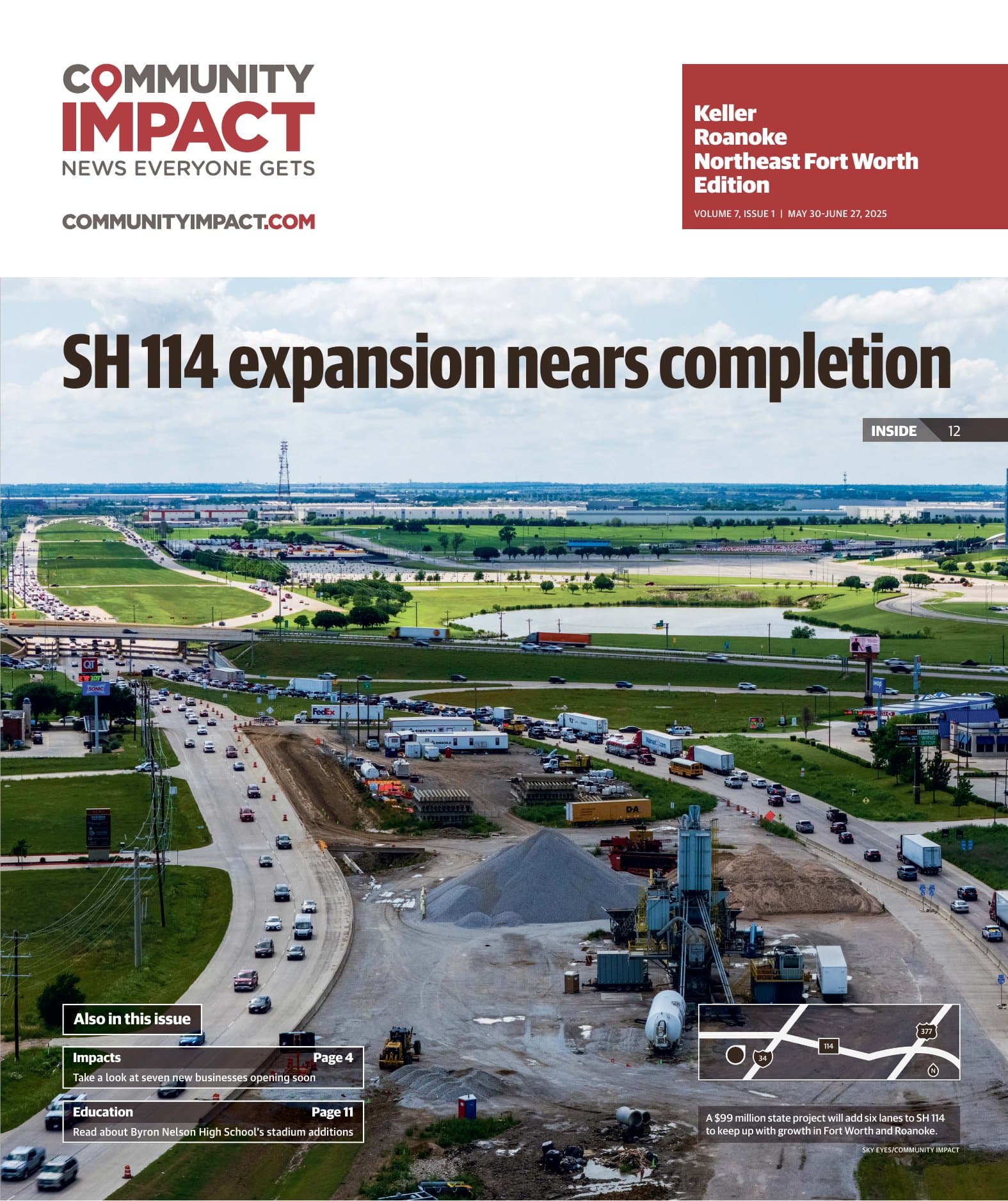 Keller - Roanoke - Northeast Fort Worth cover — May 2025