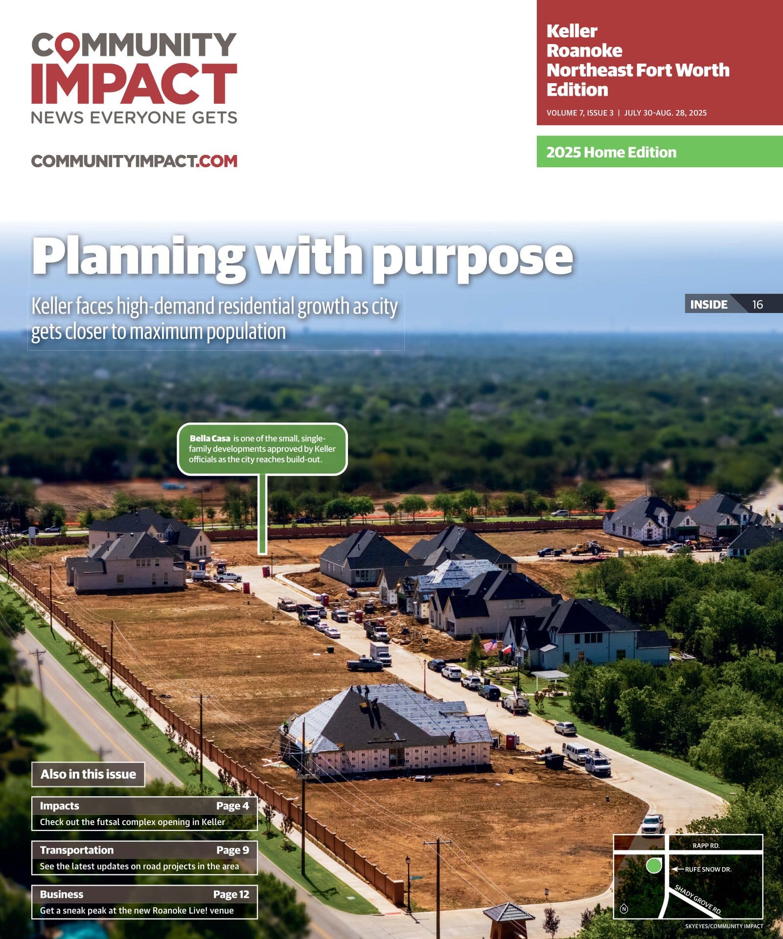 Keller - Roanoke - Northeast Fort Worth cover — July 2025