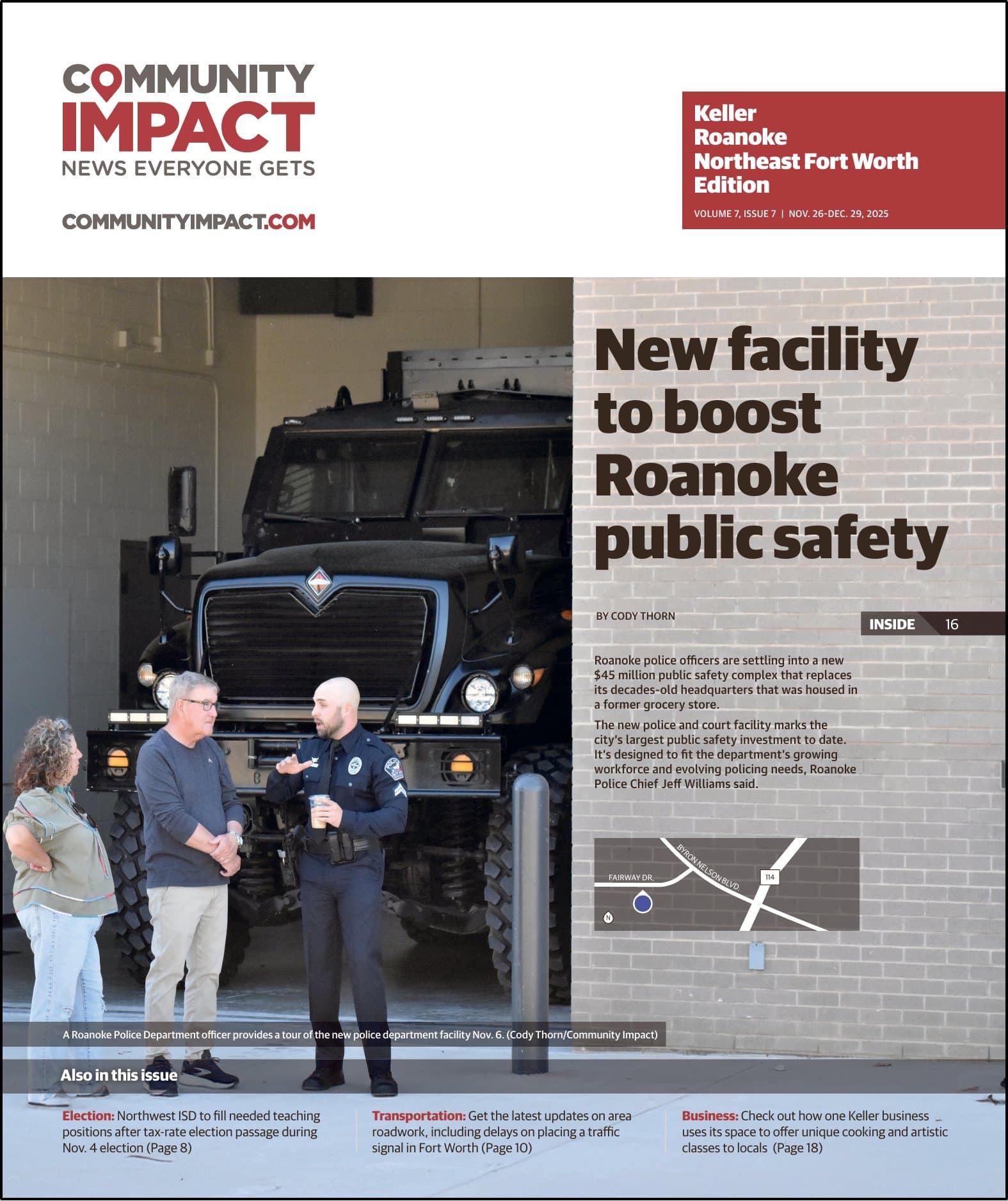Keller - Roanoke - Northeast Fort Worth cover — November 2025