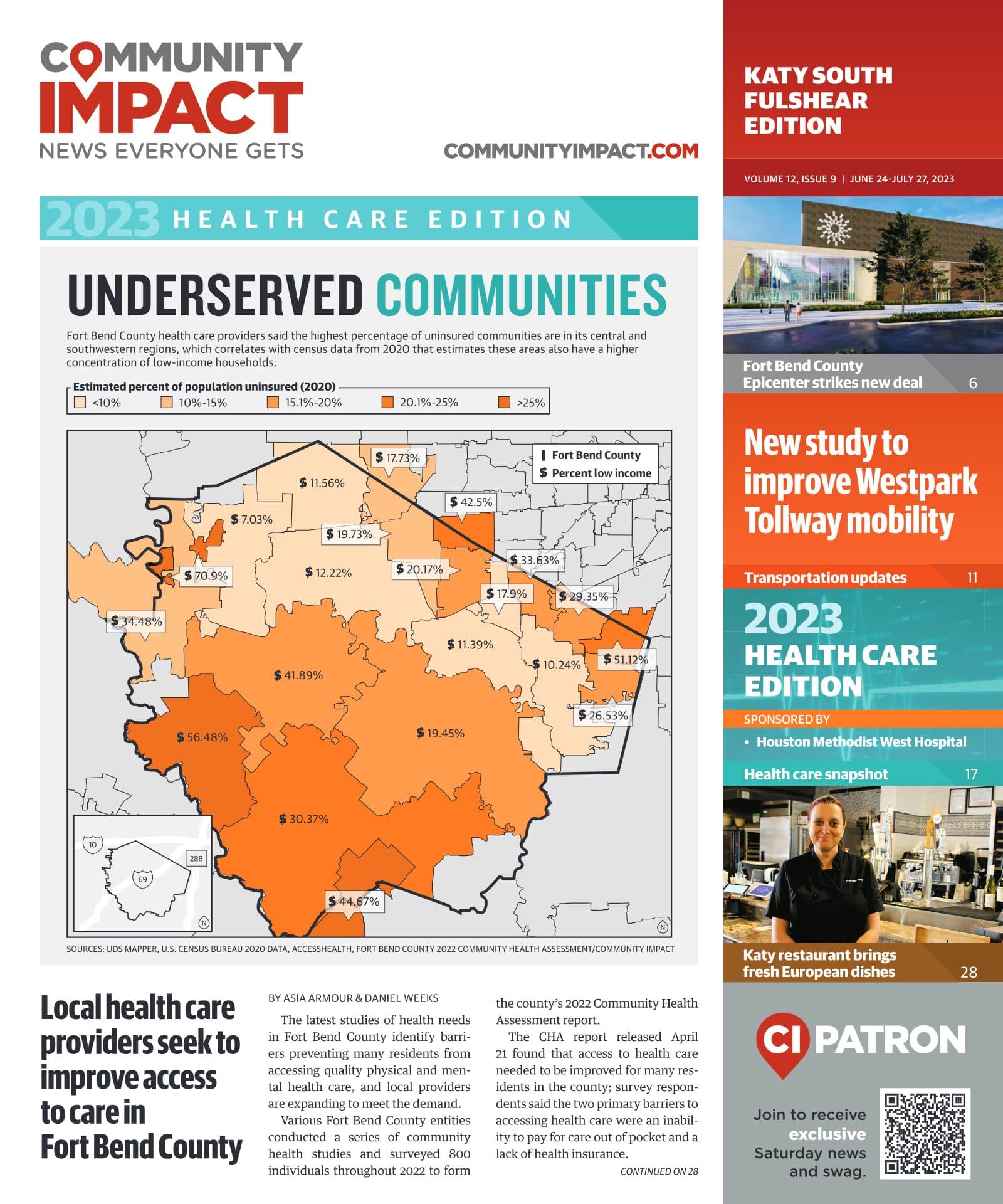 Katy - Fulshear cover — June 2023