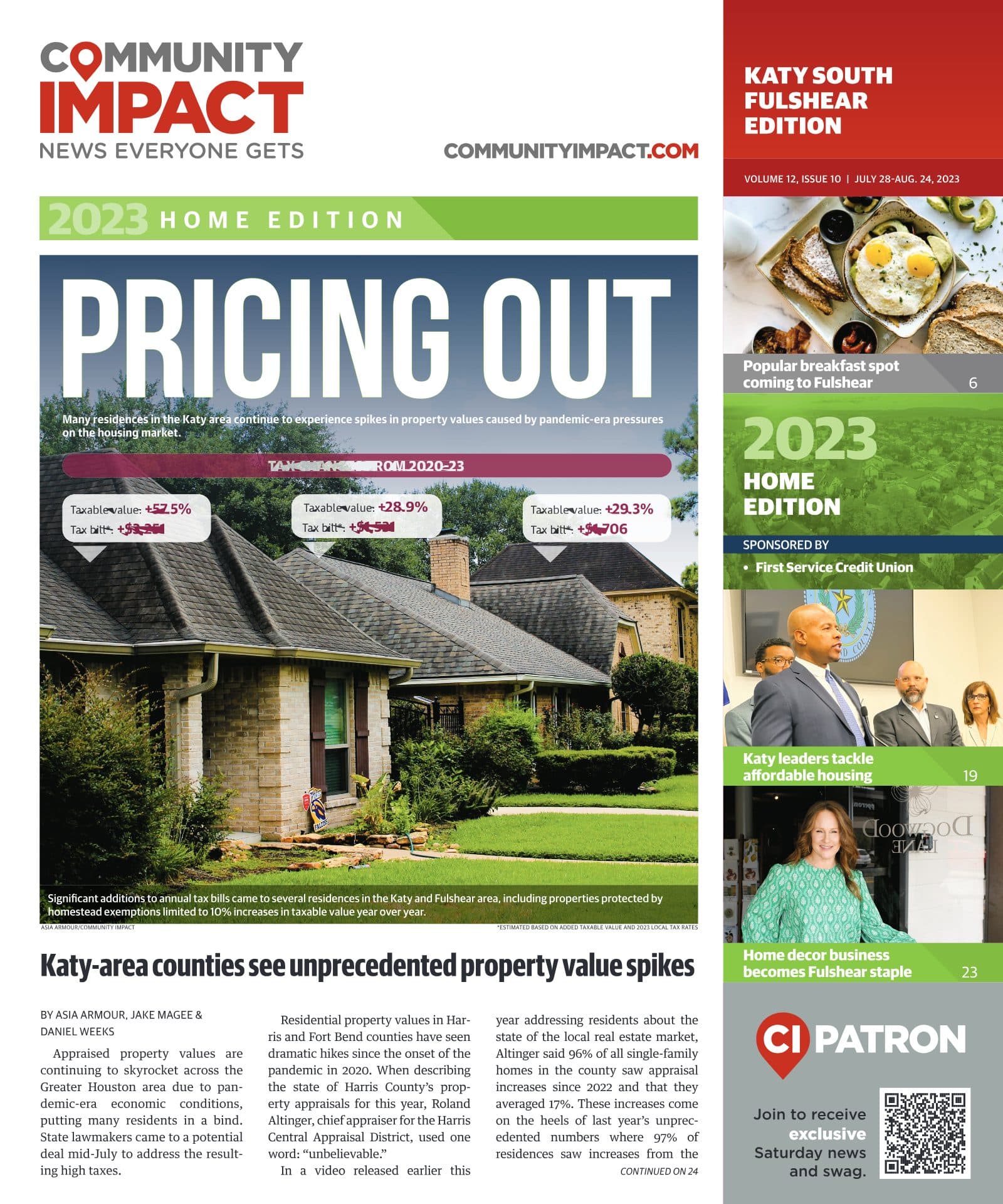 Katy - Fulshear cover — July 2023