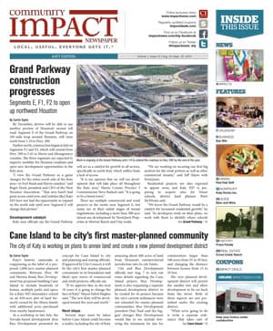 Katy - Fulshear cover — August 2013