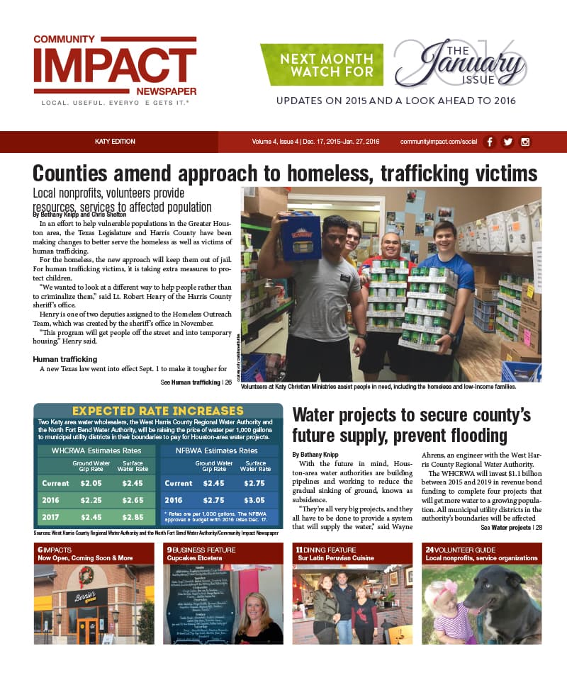 Katy - Fulshear cover — December 2015