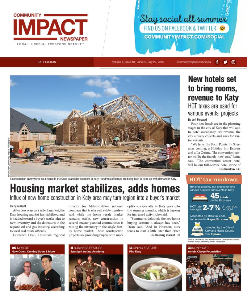 Katy - Fulshear cover — June 2016