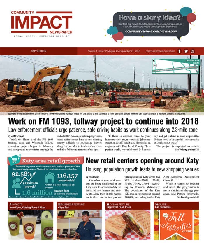 Katy - Fulshear cover — August 2016