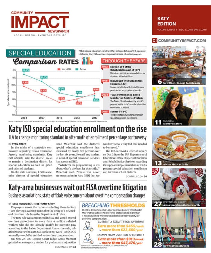 Katy - Fulshear cover — December 2016