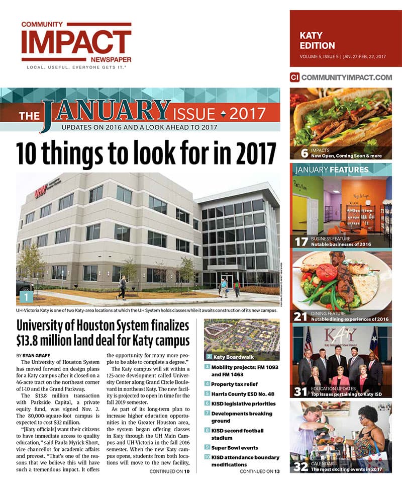 Katy - Fulshear cover — January 2017