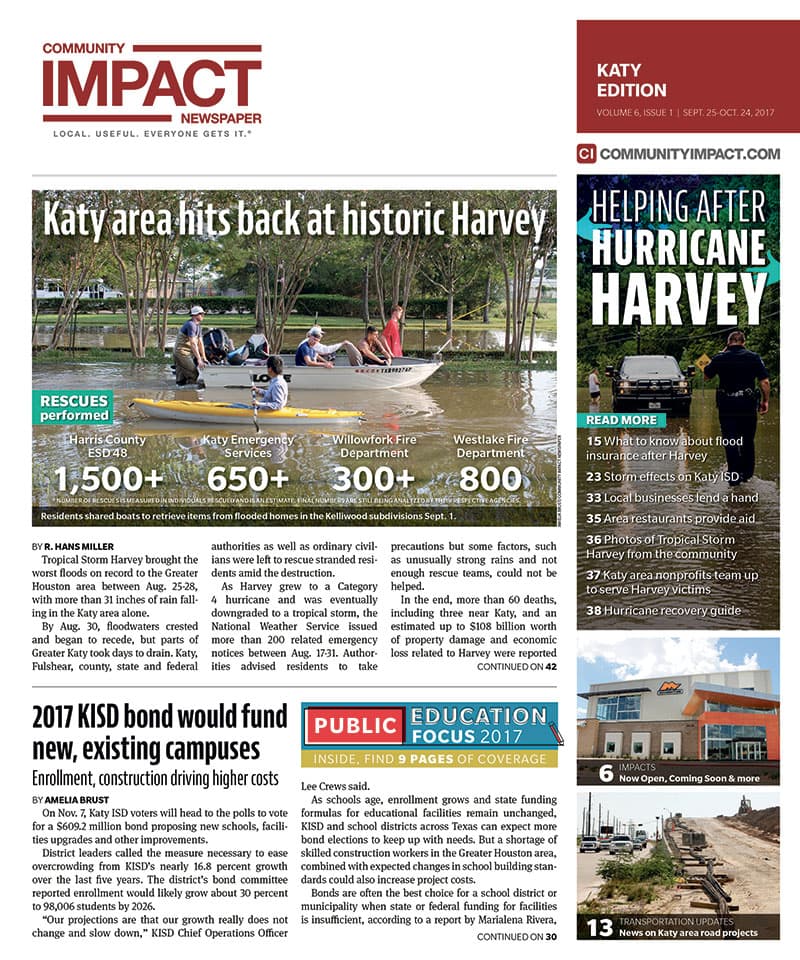 Katy - Fulshear cover — September 2017