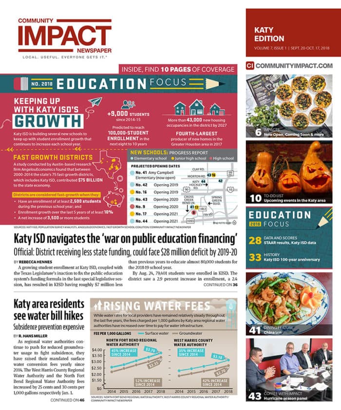 Katy - Fulshear cover — September 2018