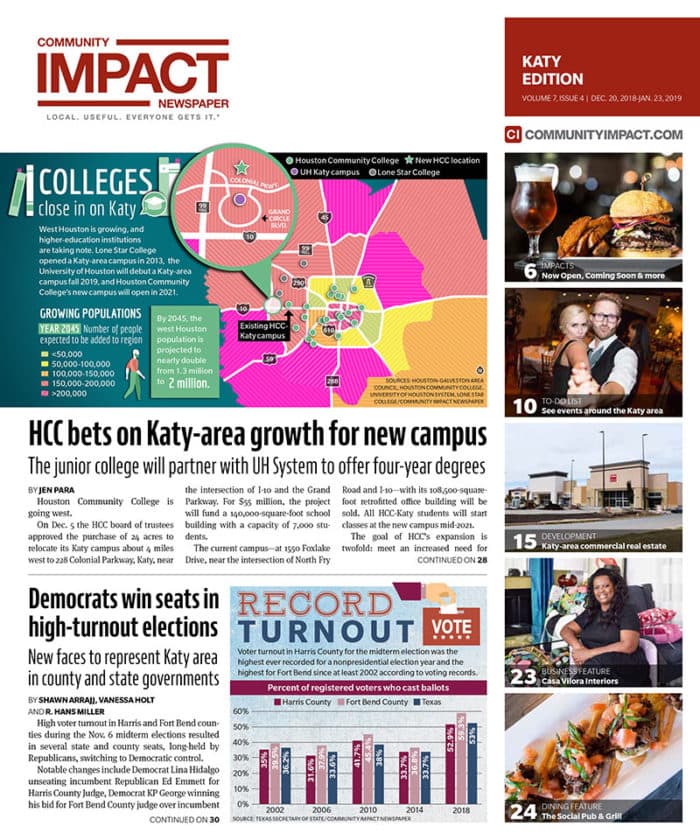 Katy - Fulshear cover — December 2018