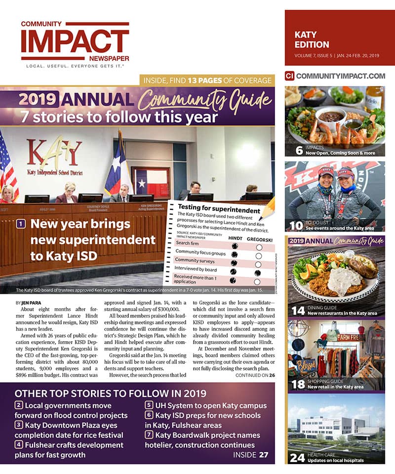 Katy - Fulshear cover — January 2019