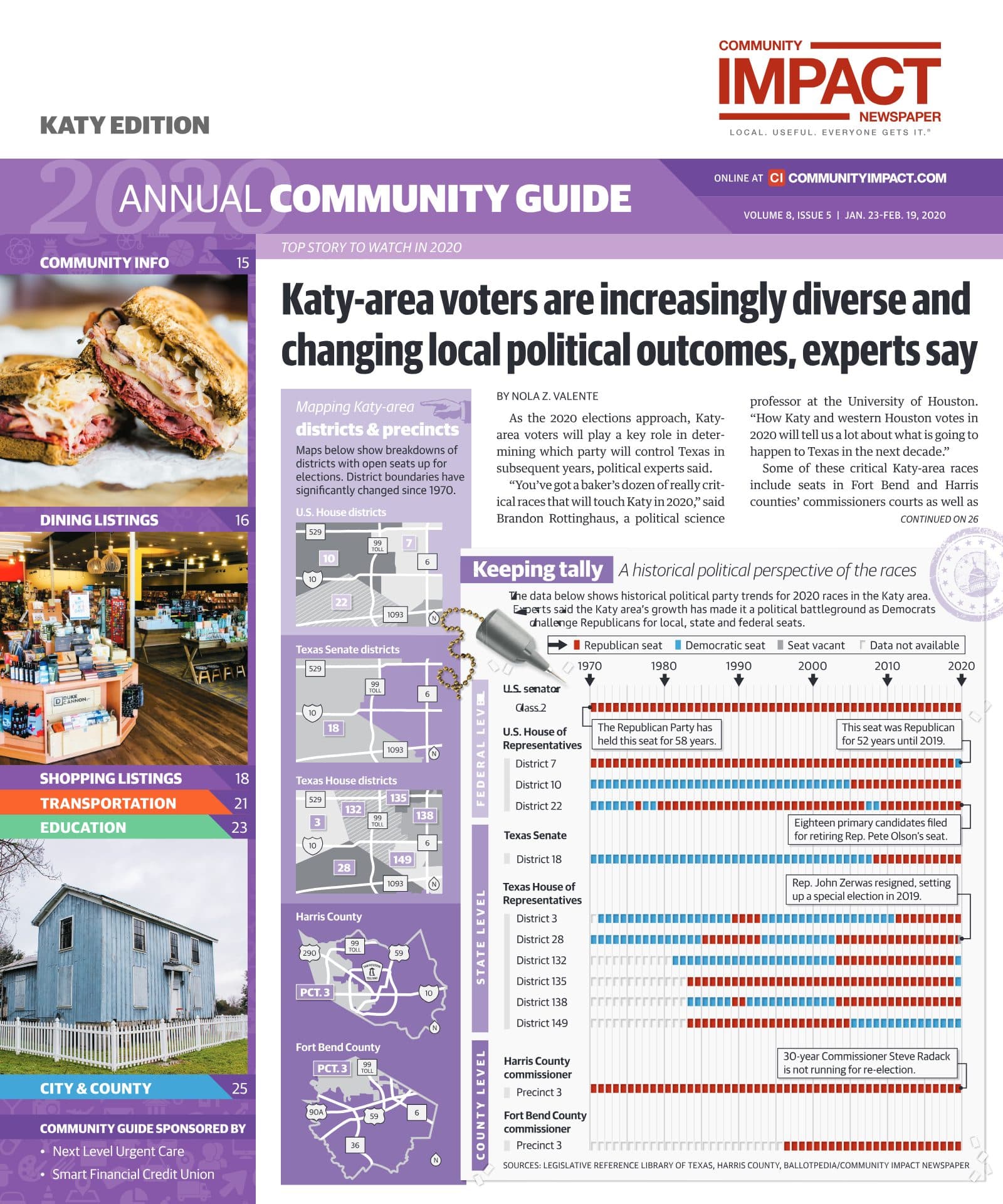 Katy - Fulshear cover — January 2020