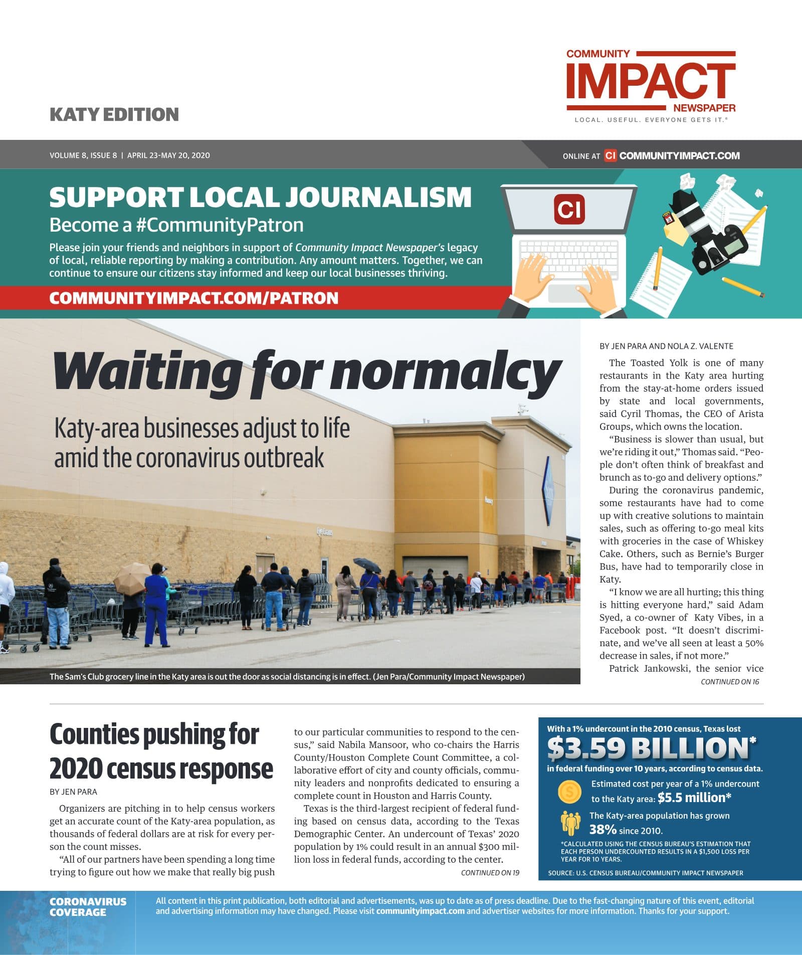 Katy - Fulshear cover — April 2020