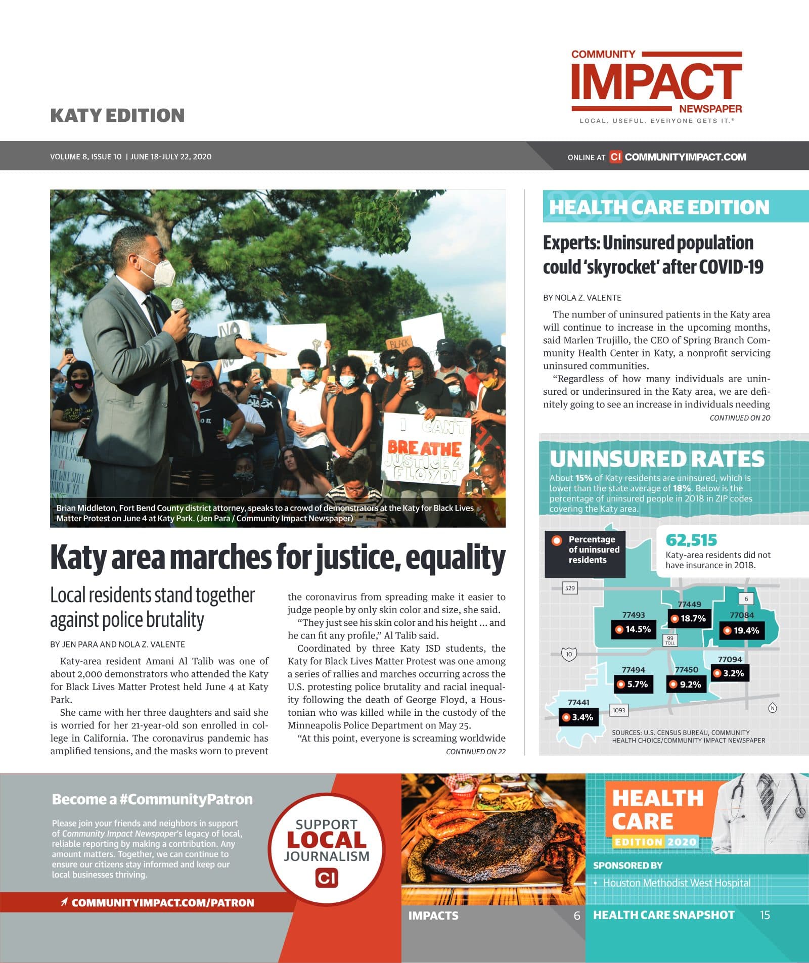 Katy - Fulshear cover — June 2020