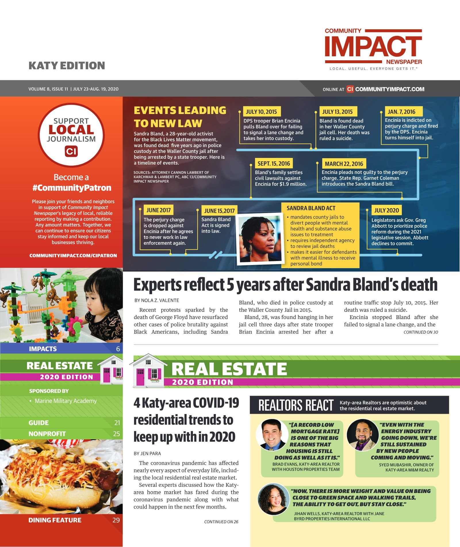 Katy - Fulshear cover — July 2020