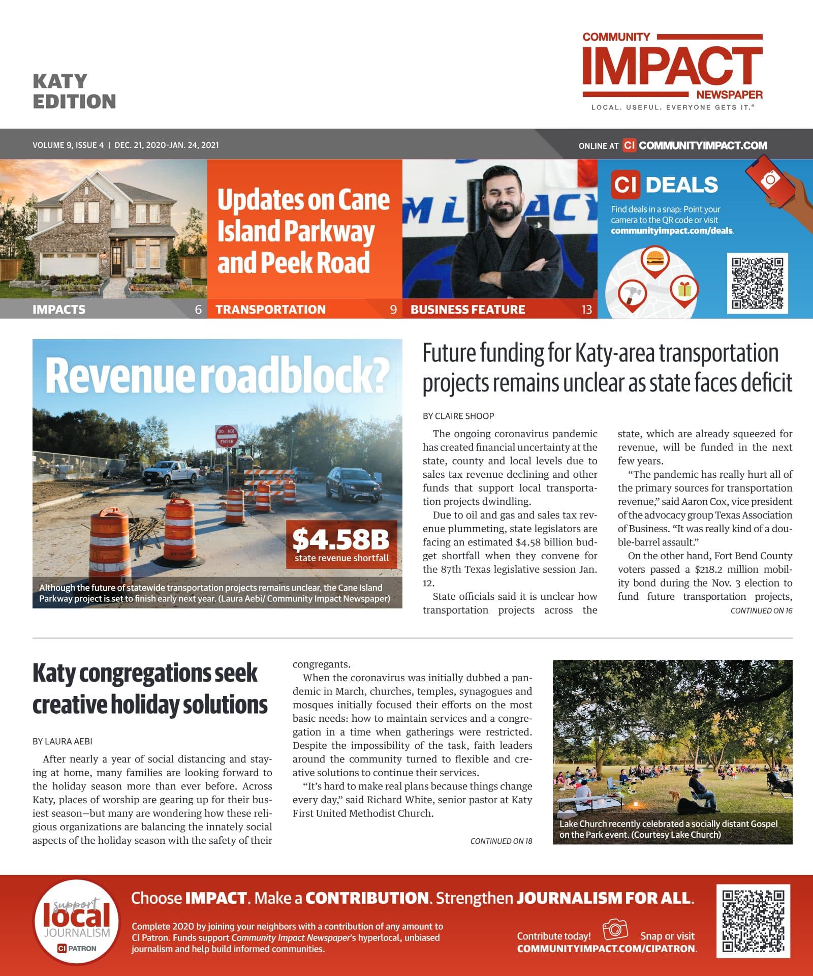 Katy - Fulshear cover — December 2020