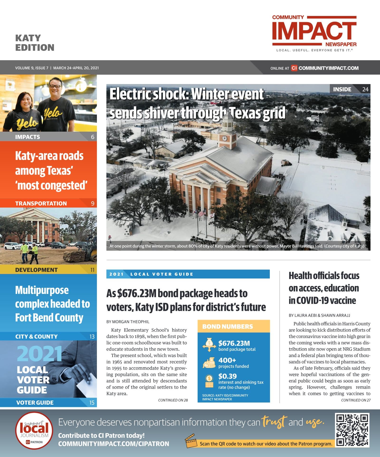 Katy - Fulshear cover — March 2021