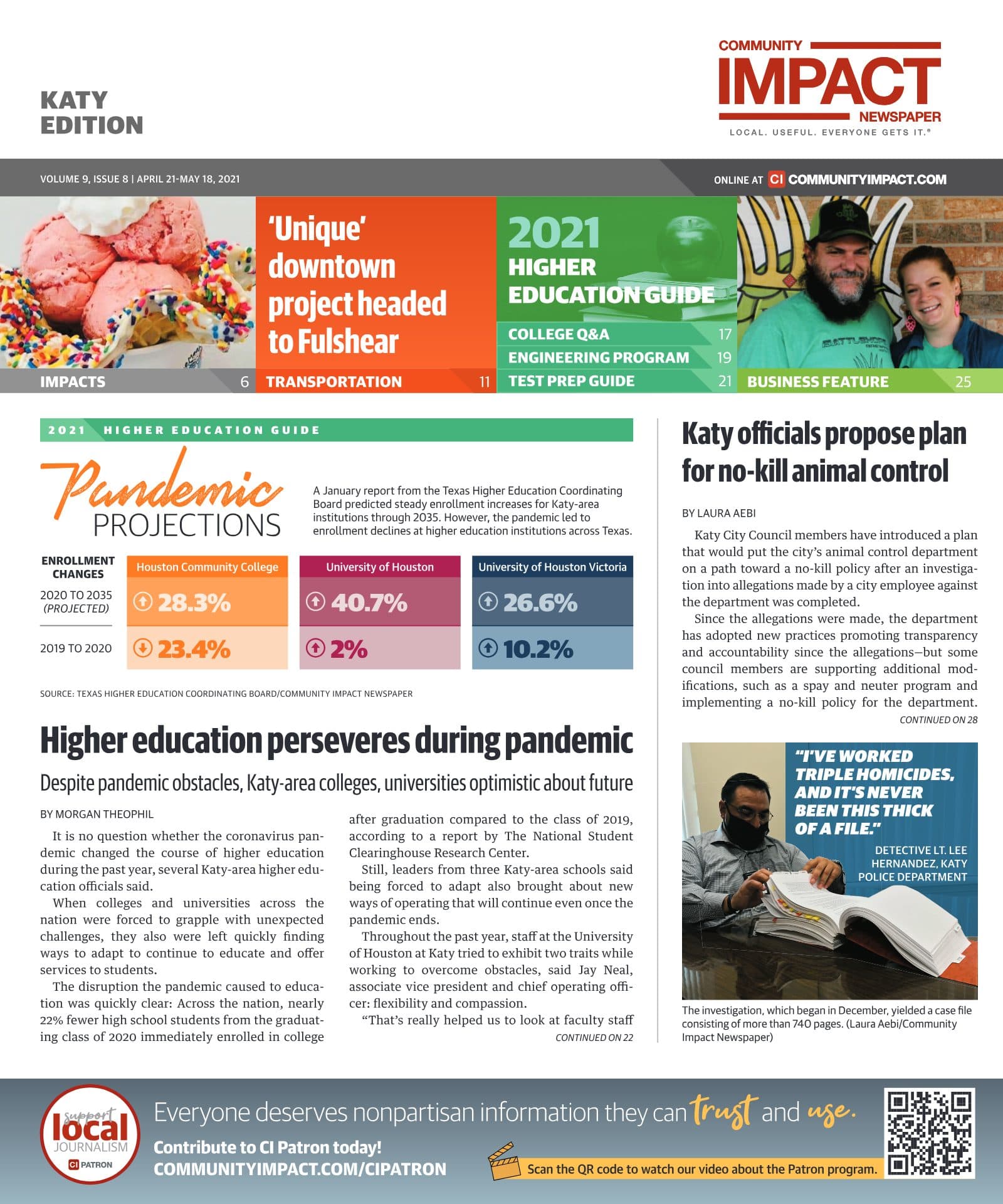Katy - Fulshear cover — April 2021