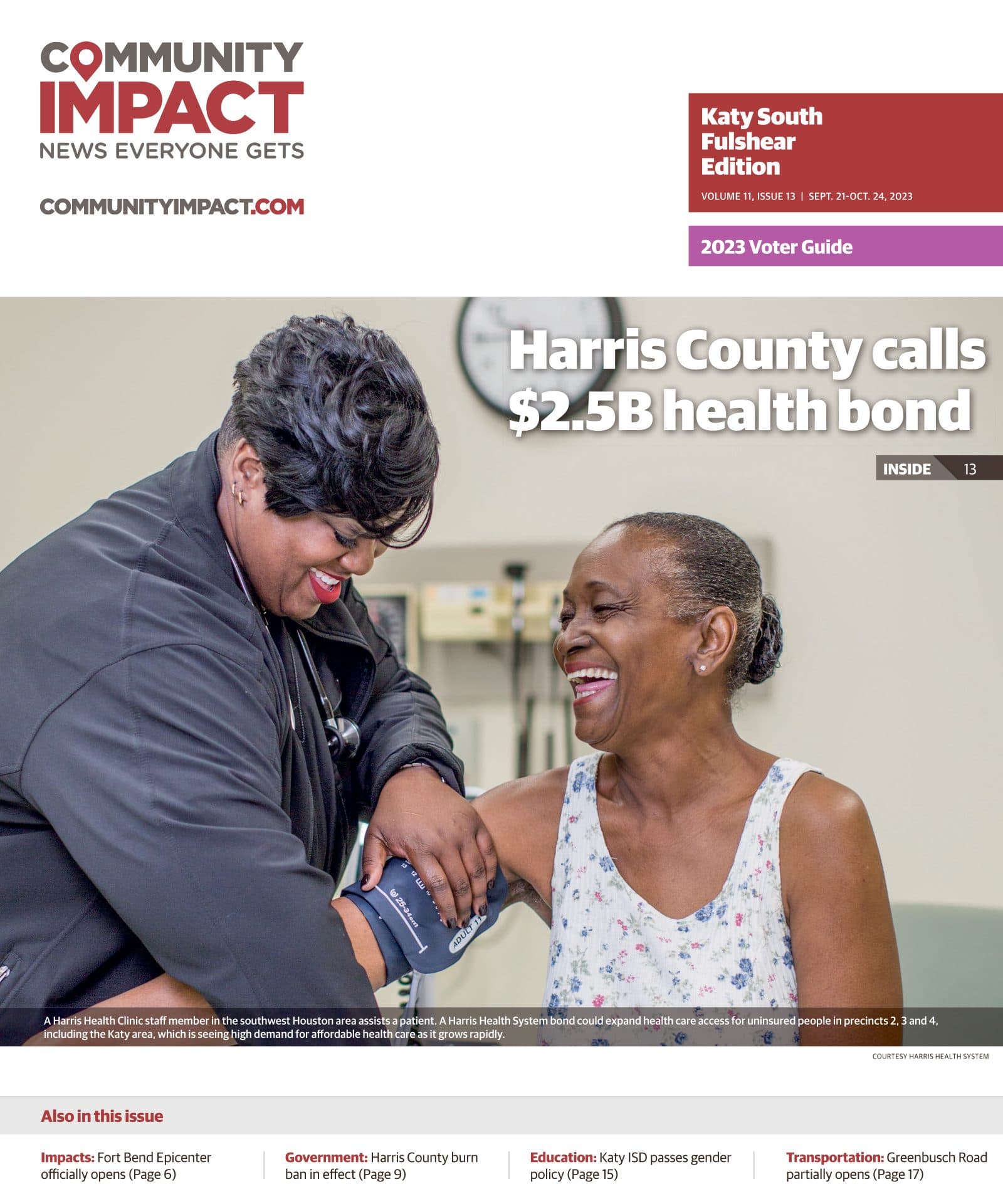 Katy - Fulshear cover — September 2023