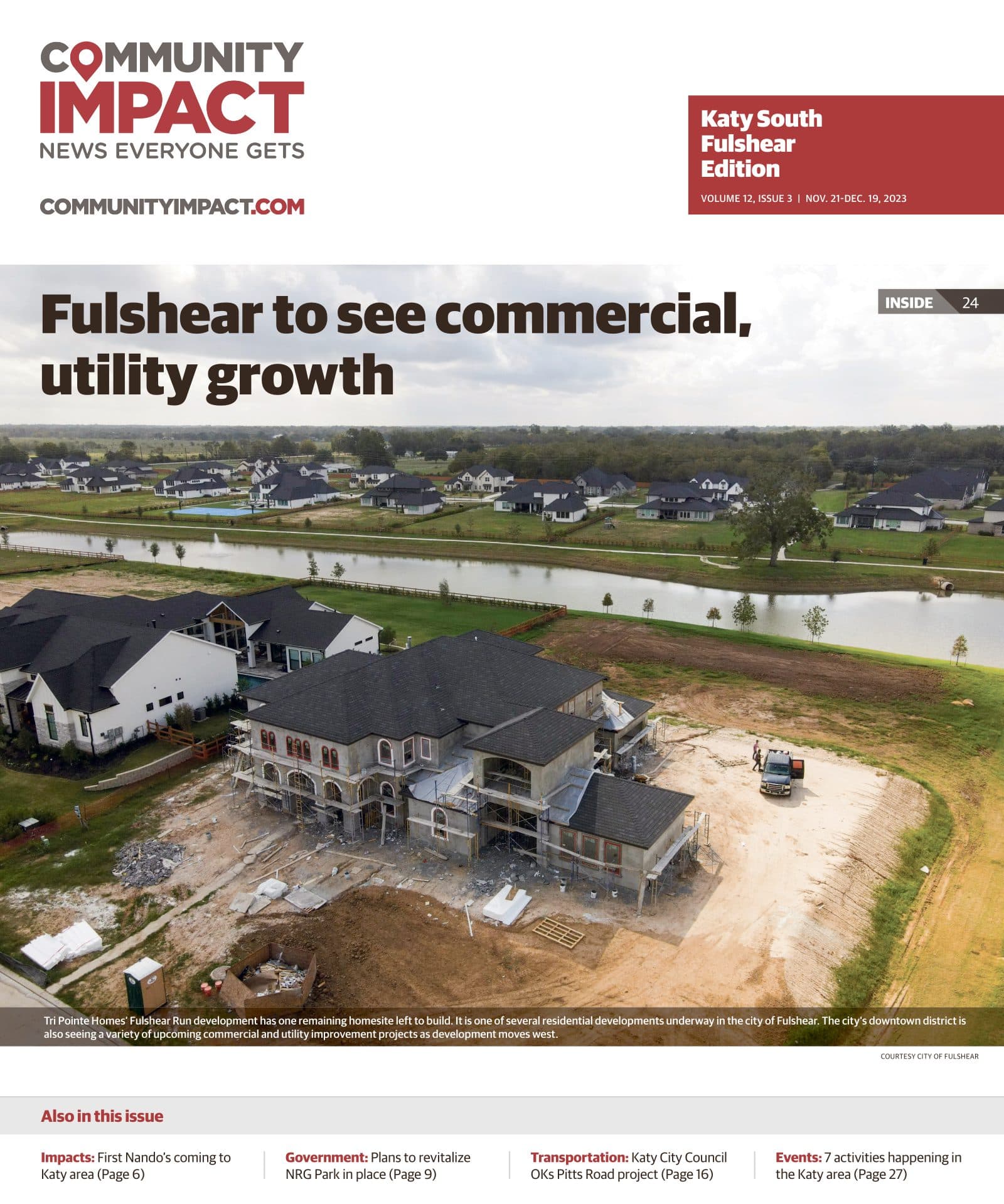 Katy - Fulshear cover — November 2023