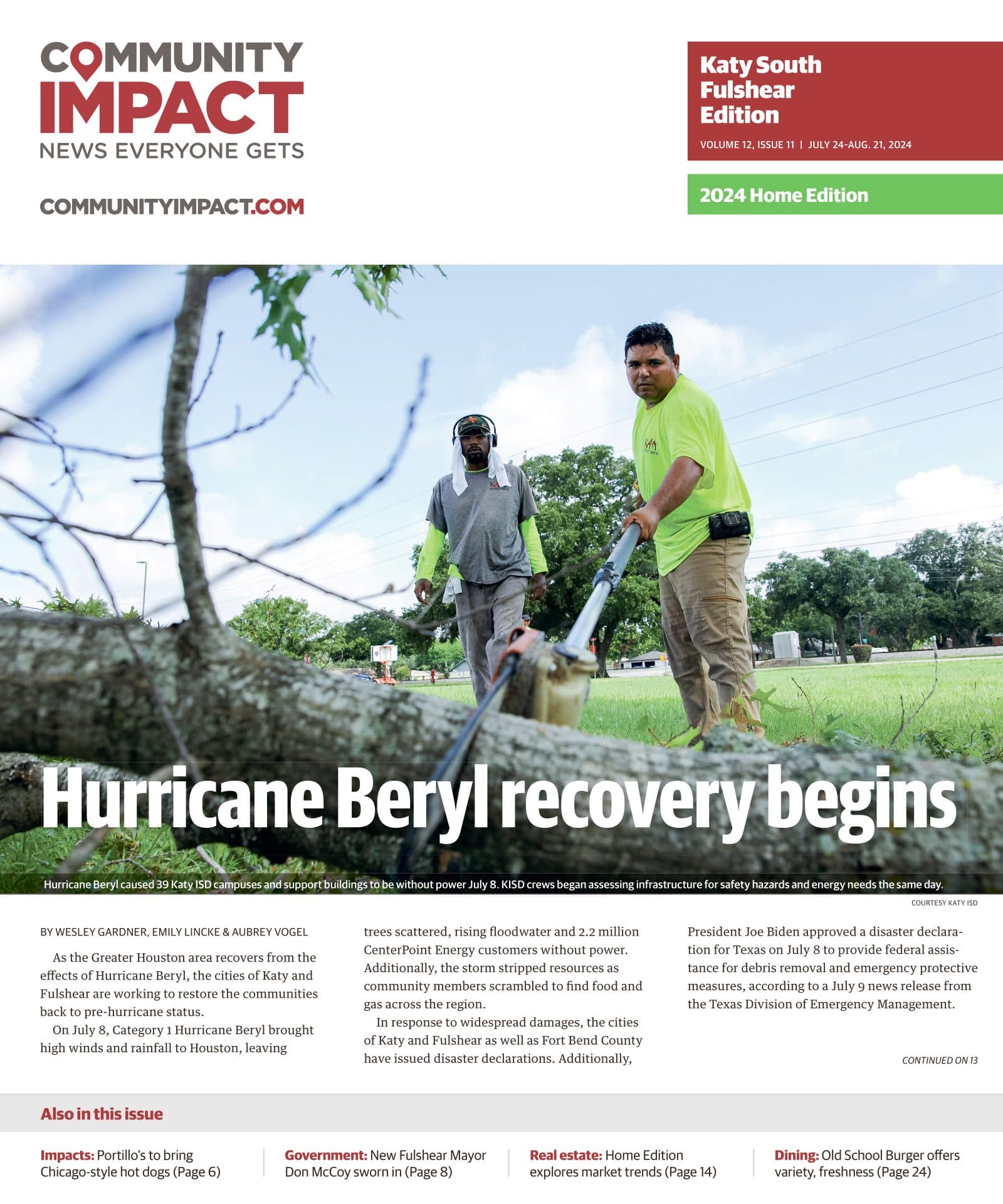 Katy - Fulshear cover — July 2024