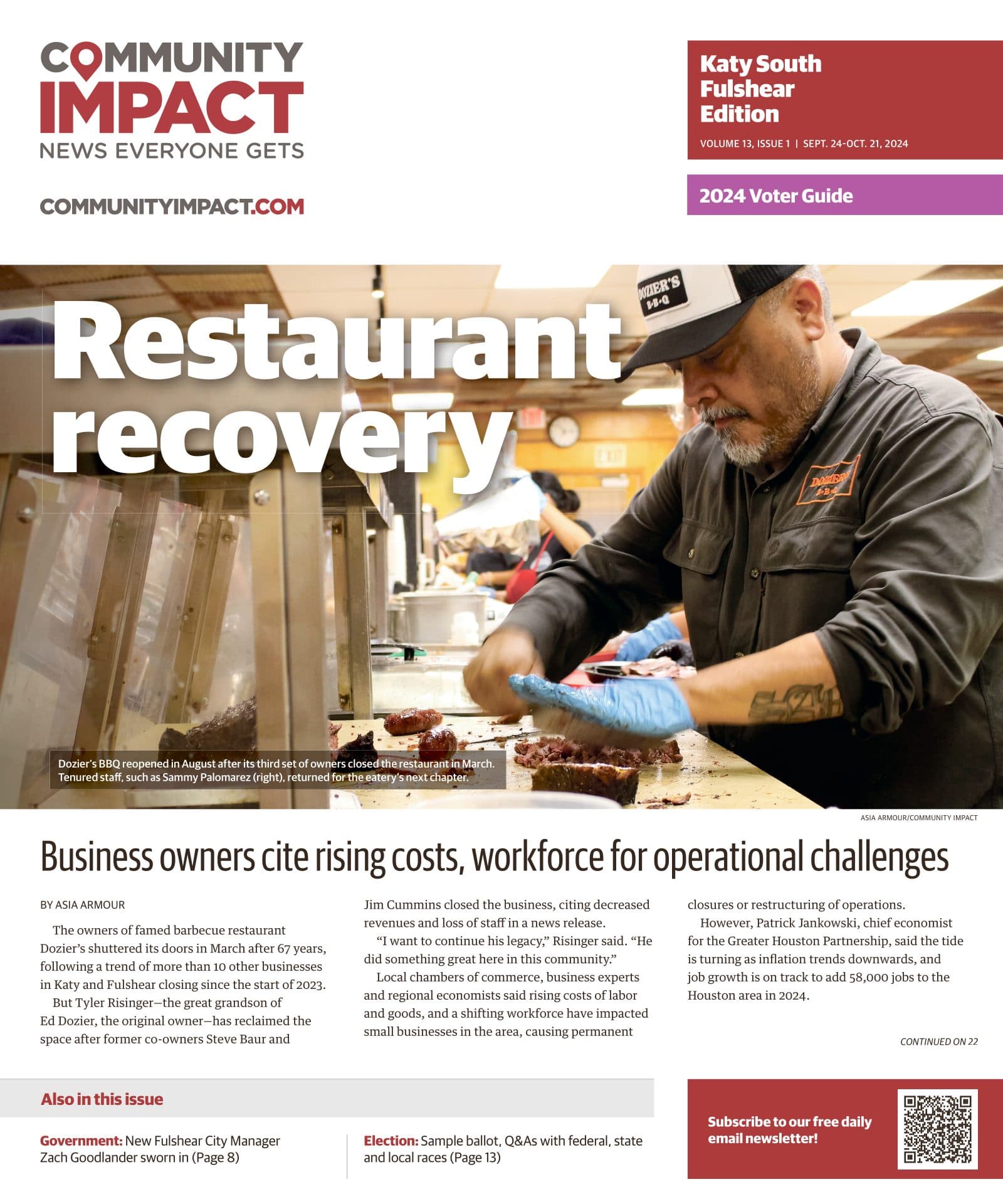 Katy - Fulshear cover — September 2024