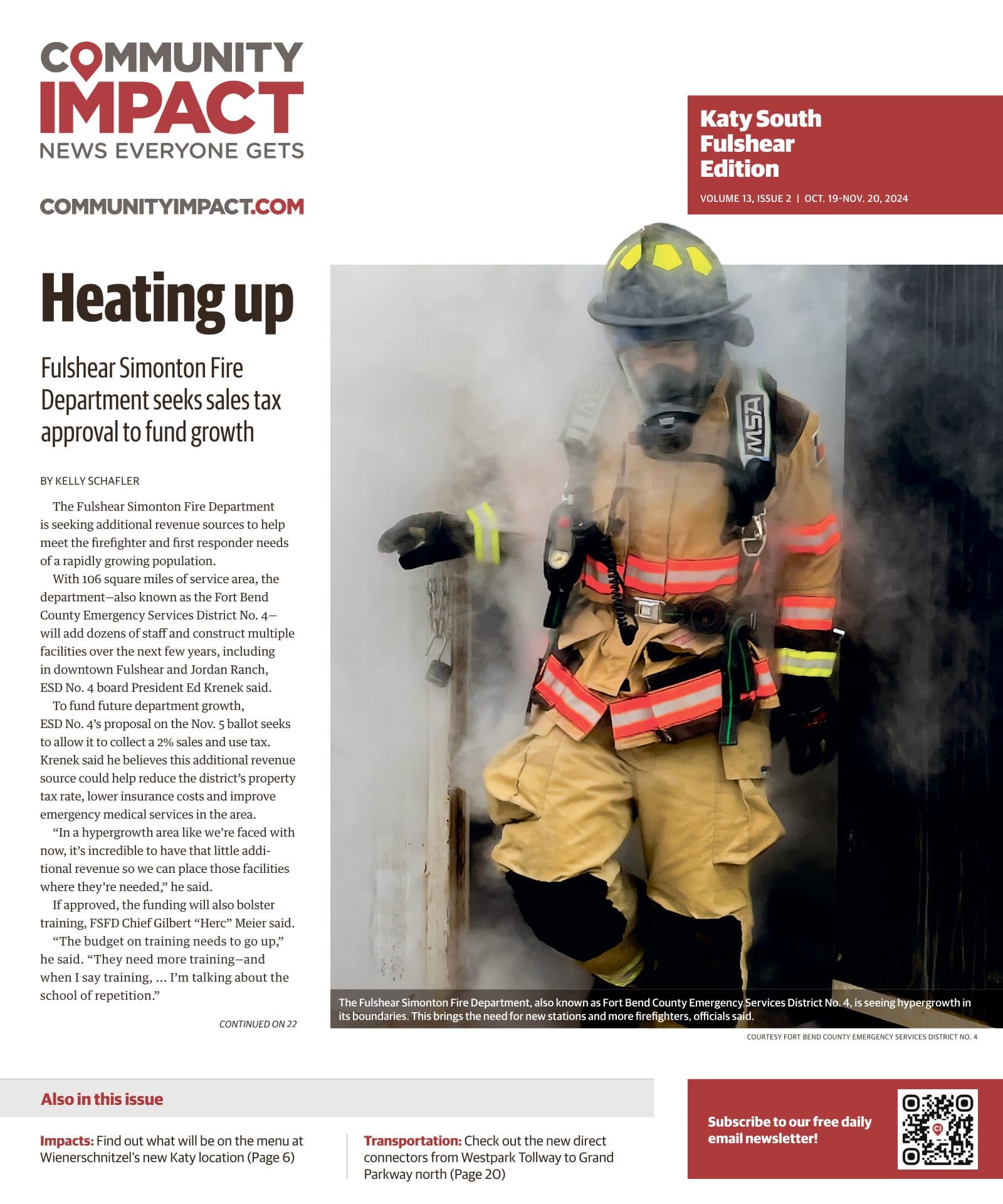 Katy - Fulshear cover — October 2024