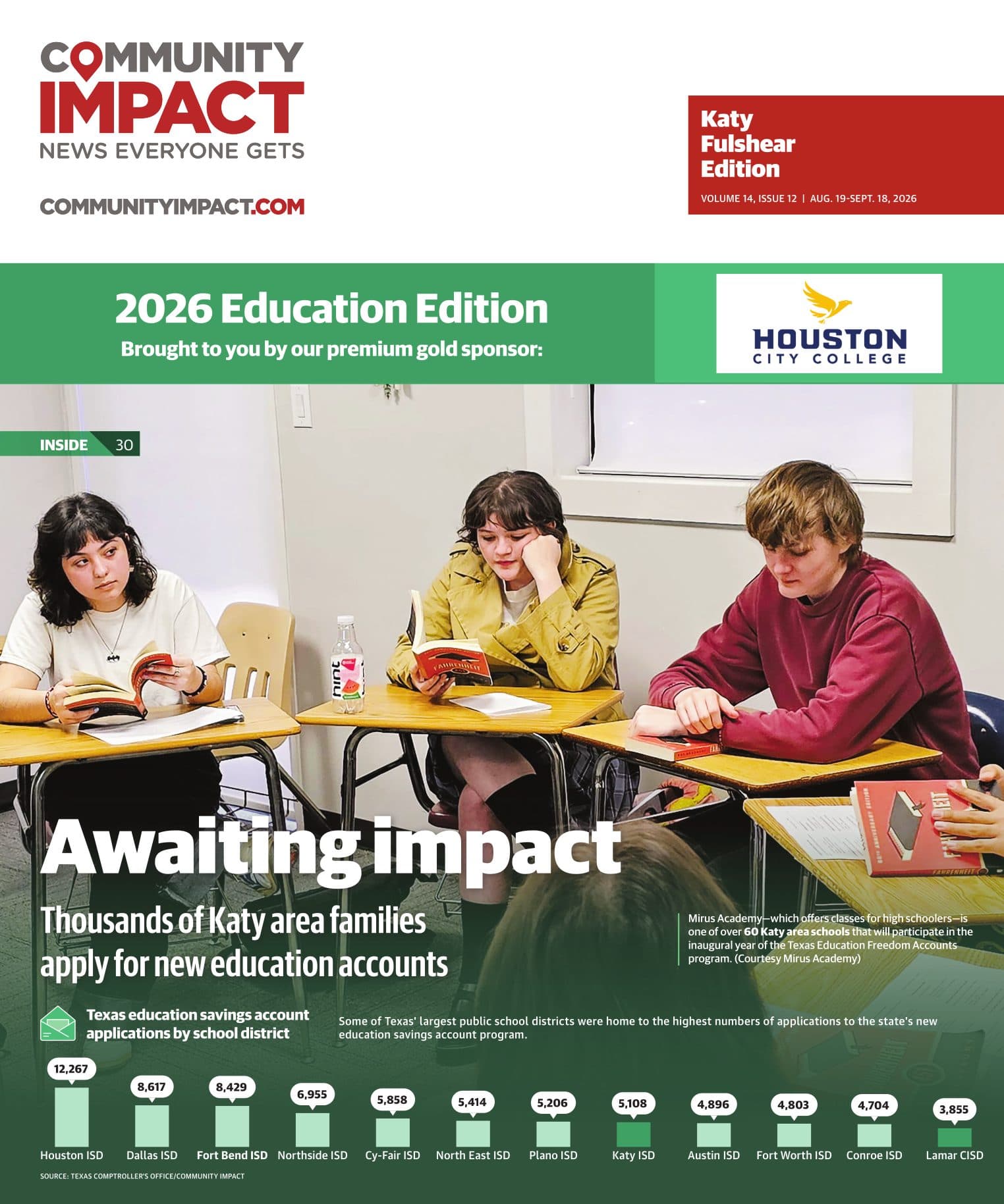 Katy - Fulshear cover — August 2026