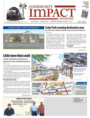 Cedar Park cover — May 2006