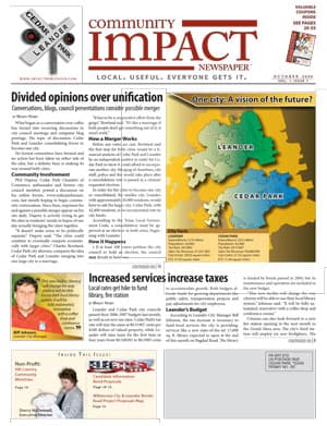 Cedar Park cover — October 2006