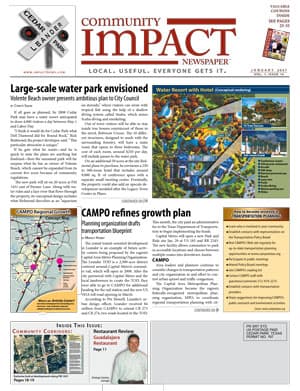 Cedar Park cover — January 2007
