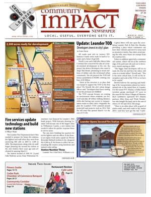 Cedar Park cover — March 2007
