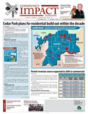 Cedar Park cover — November 2007
