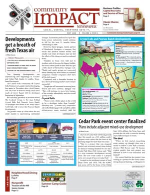 Cedar Park cover — May 2008