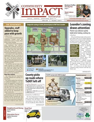 Cedar Park cover — June 2008