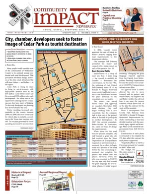 Cedar Park cover — January 2009