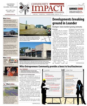 Cedar Park cover — May 2010