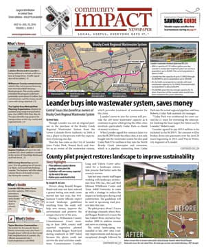 Cedar Park cover — July 2010