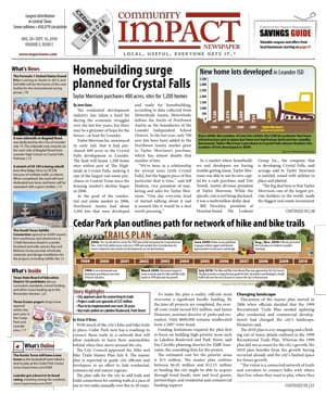 Cedar Park cover — August 2010