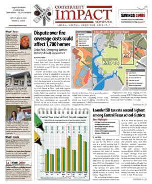 Cedar Park cover — September 2010