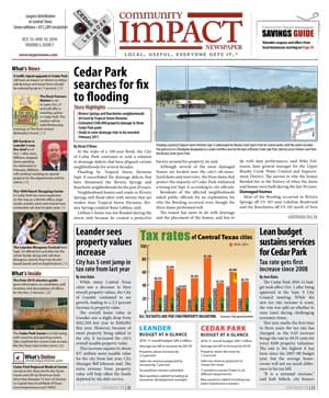 Cedar Park cover — October 2010