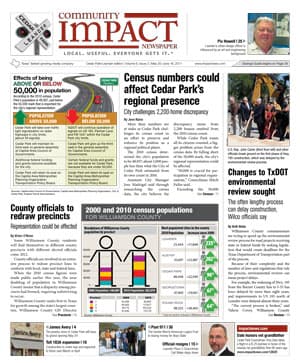 Cedar Park cover — May 2011